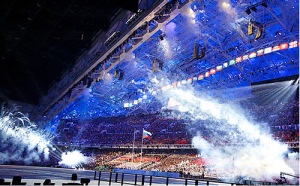 Opening Ceremony at the Olympic Games 2014
